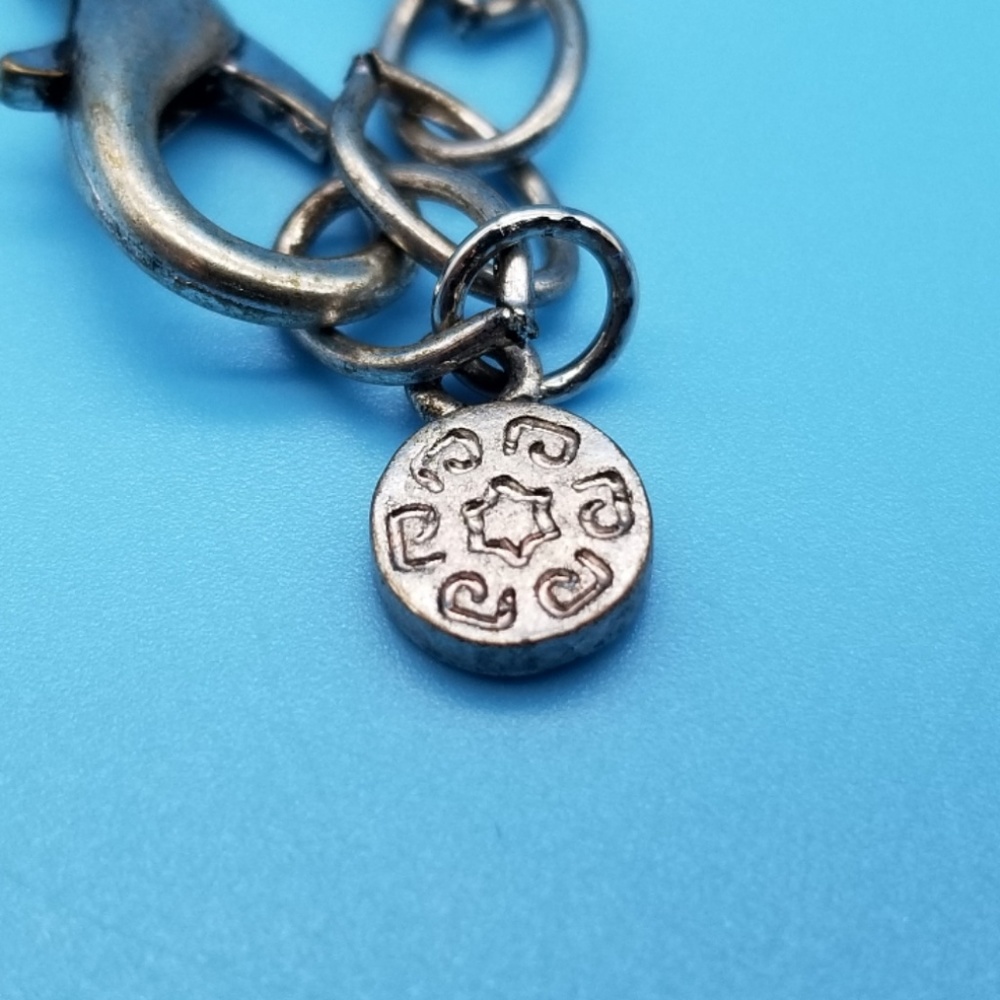 Ruby Road Chunky Silver Necklace 235 - image 5